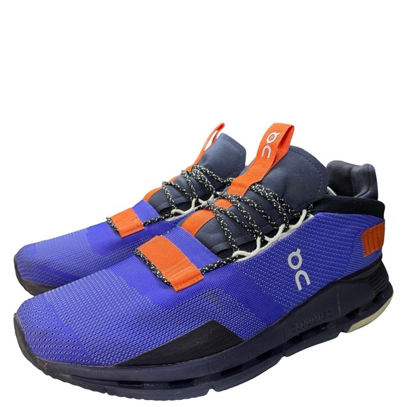 On Other - On Cloudnova Z5 Running Shoes Mens 10.5 Blue Orange CloudTec Sneakers